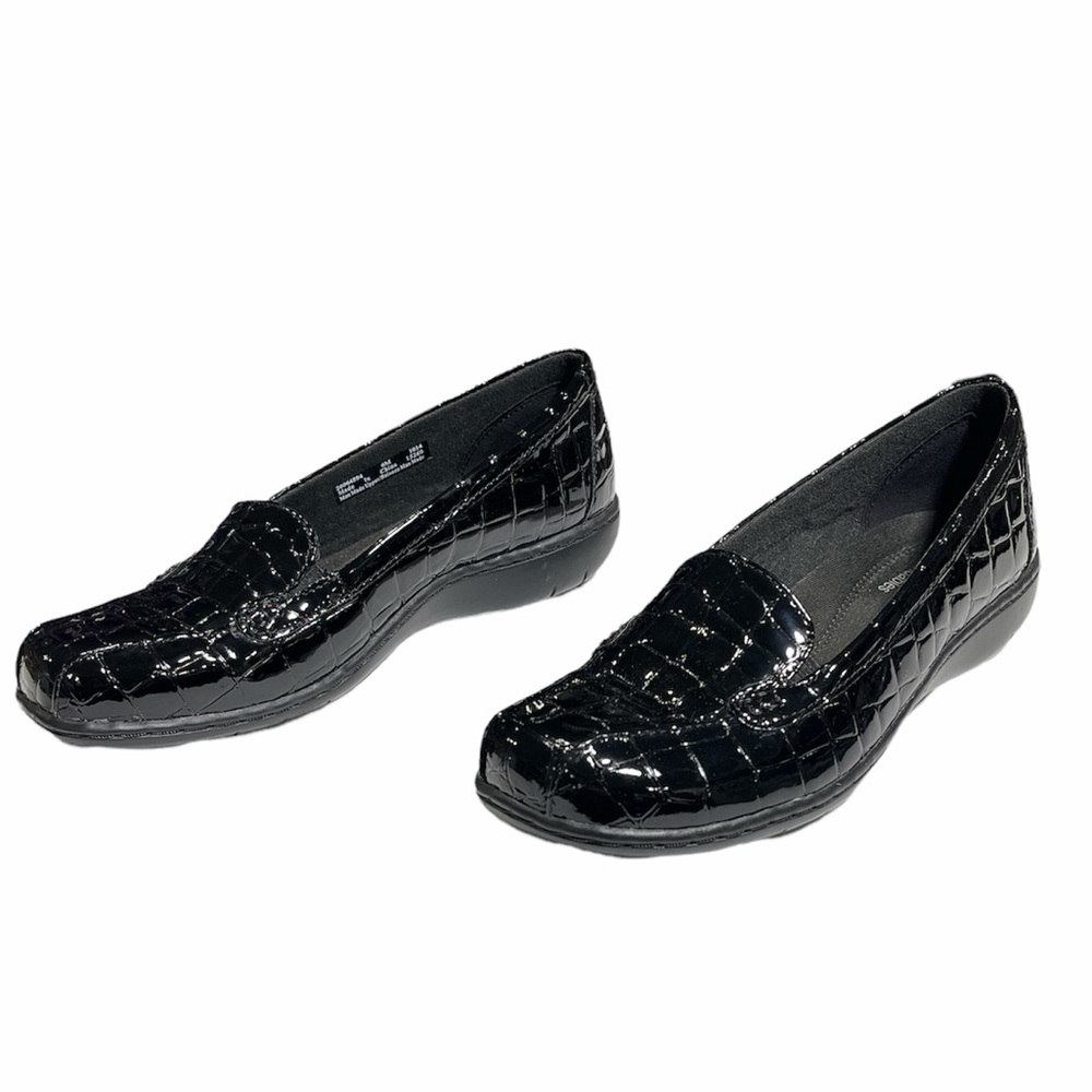 Clarks Collection Leather Slip-on Loafers - Bayou  6M  0488 - Picture 2 of 14